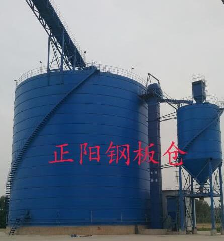 奎文大型矿粉钢板库